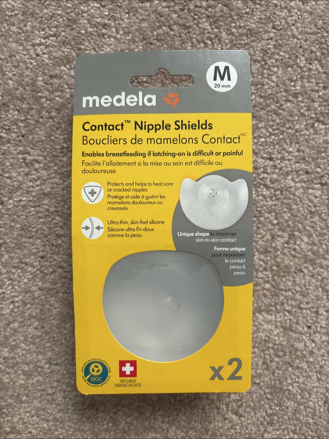 Medela Contact Nipple Shields - Size M