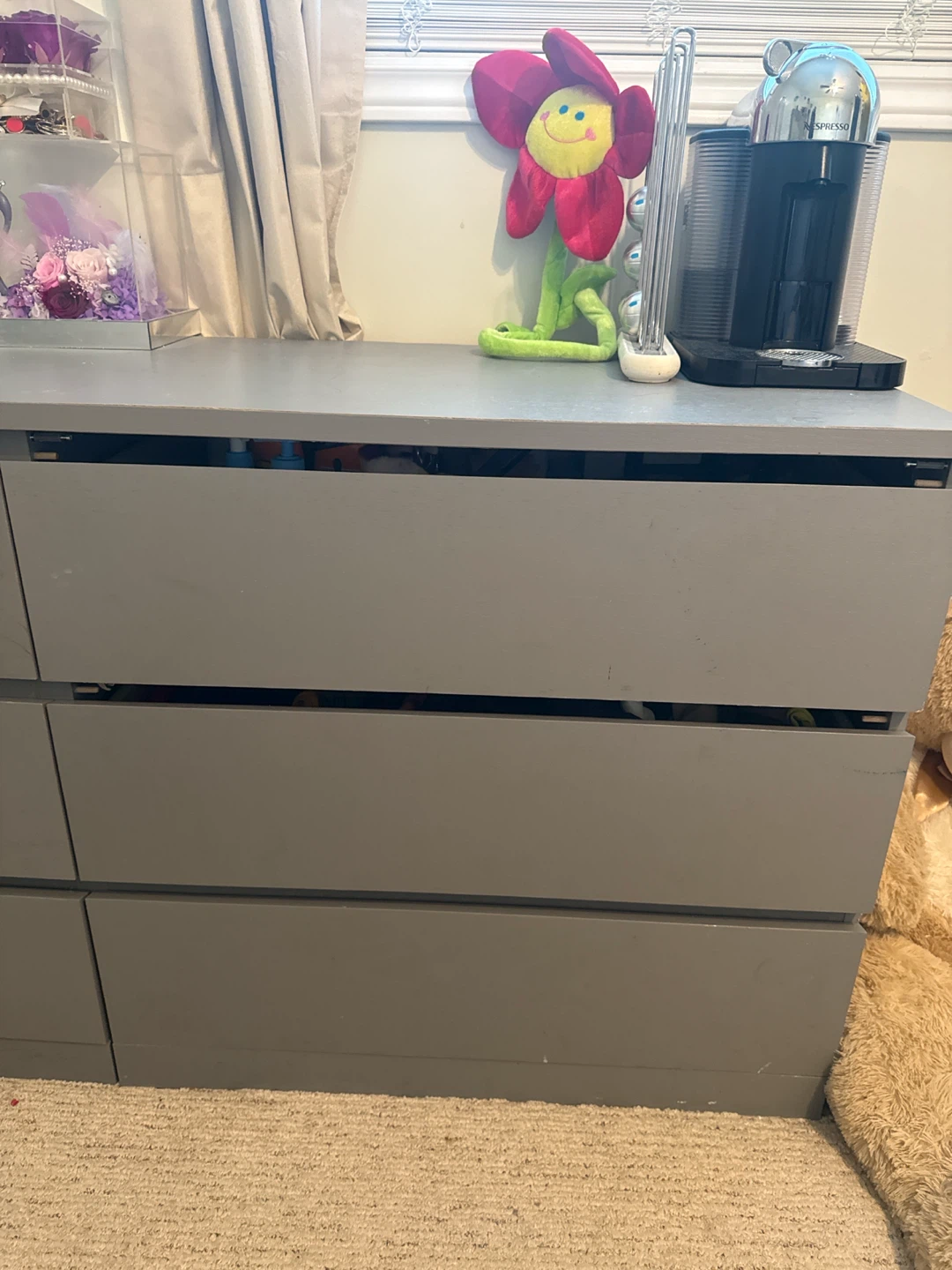 Ikea Grey 6-Drawer Dresser - photo 2