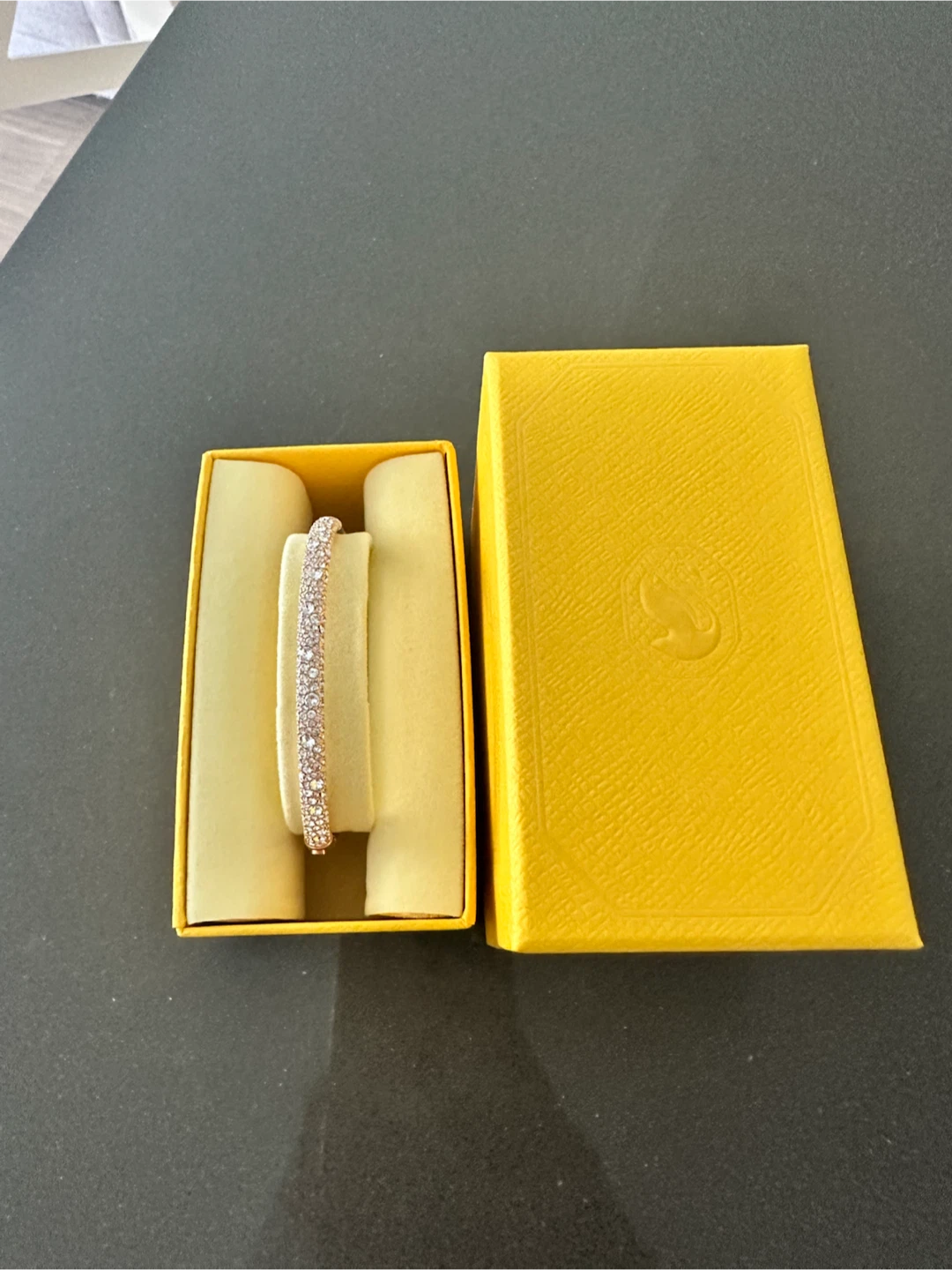 Sparkling Bangle Bracelet with Box Swarovski