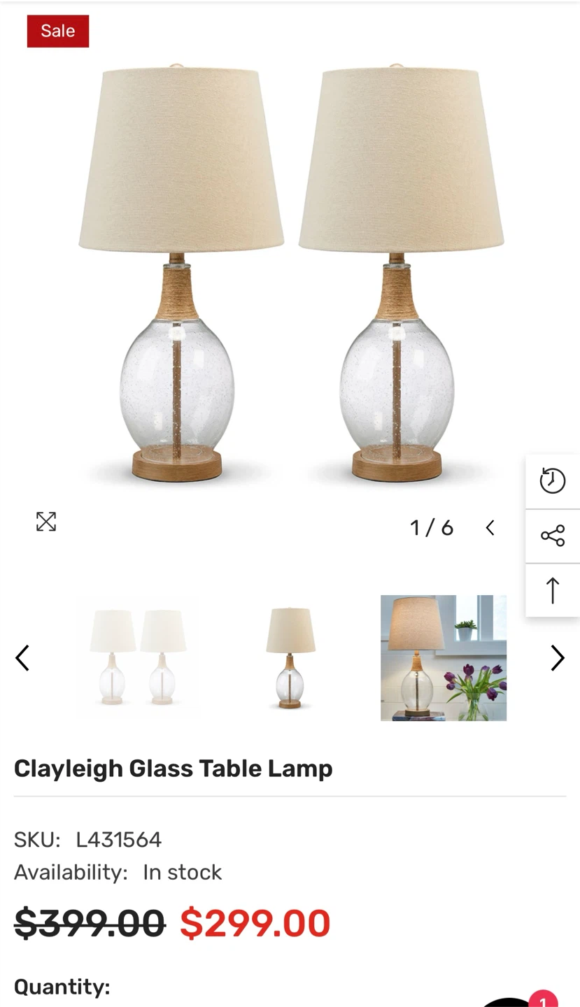 Clayleigh lamp - photo 2