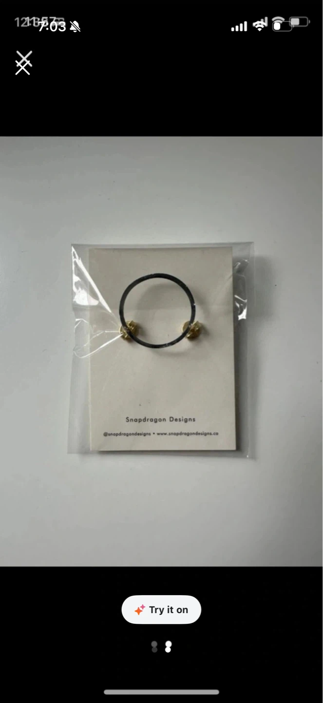 BNWT Snapdragon Designs Stud Earrings - photo 2