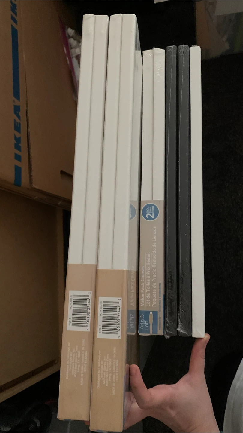 Unopened Canvas Value Packs - photo 3