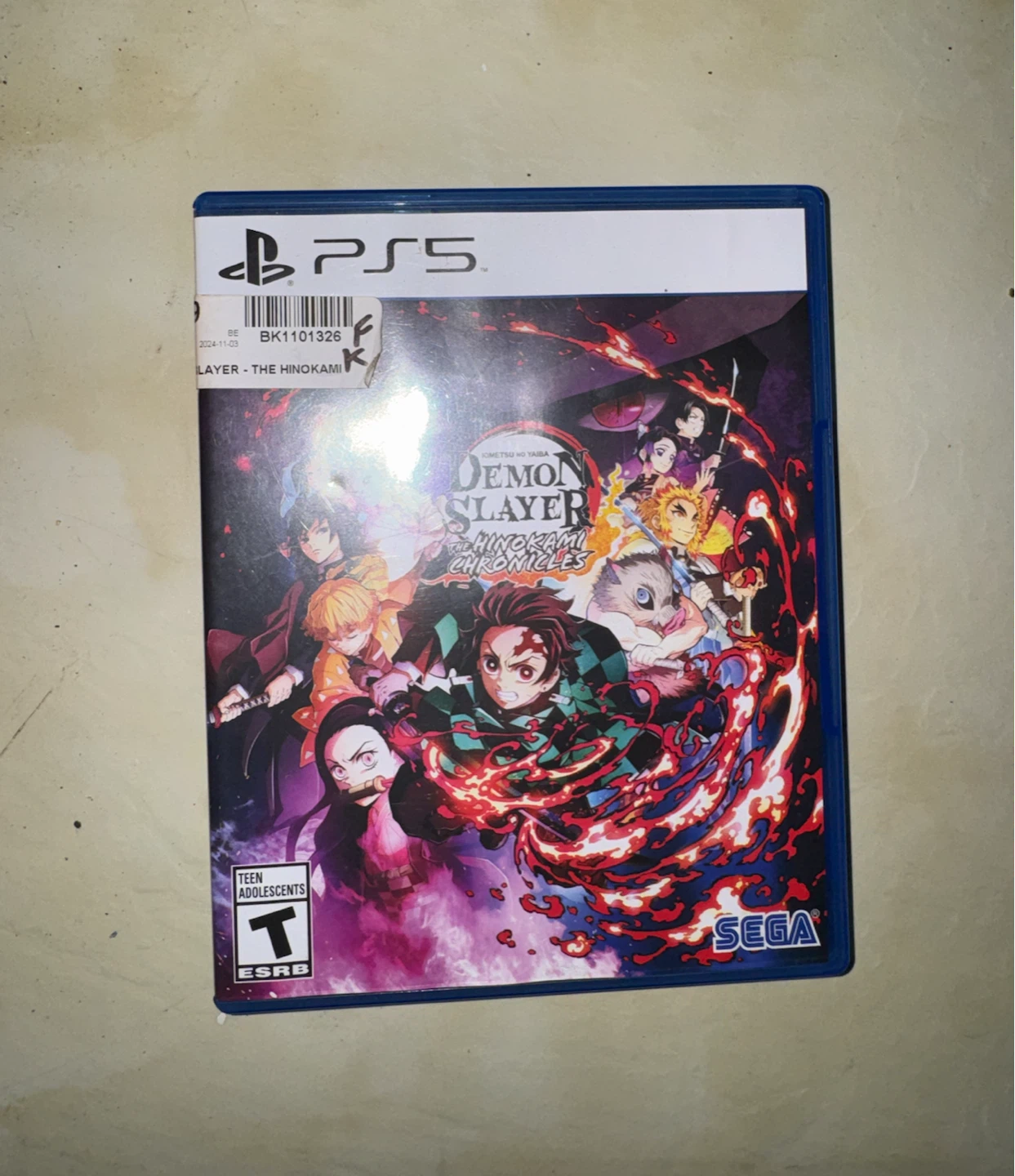 Demon Slayer: Kimetsu no Yaiba - PS5 Game disc - photo 2