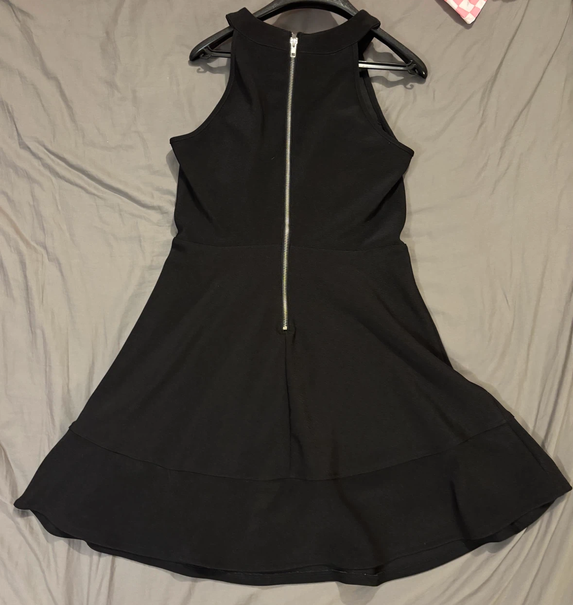 Le Château Black Halter Dress Cutout Waist - photo 2