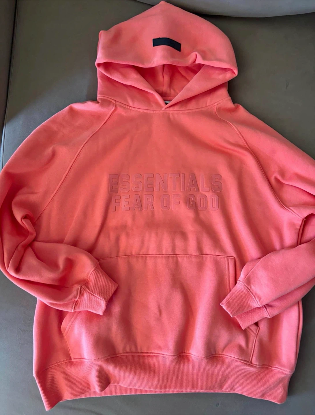 Essentials Fear of God ‘Coral’ hoodie