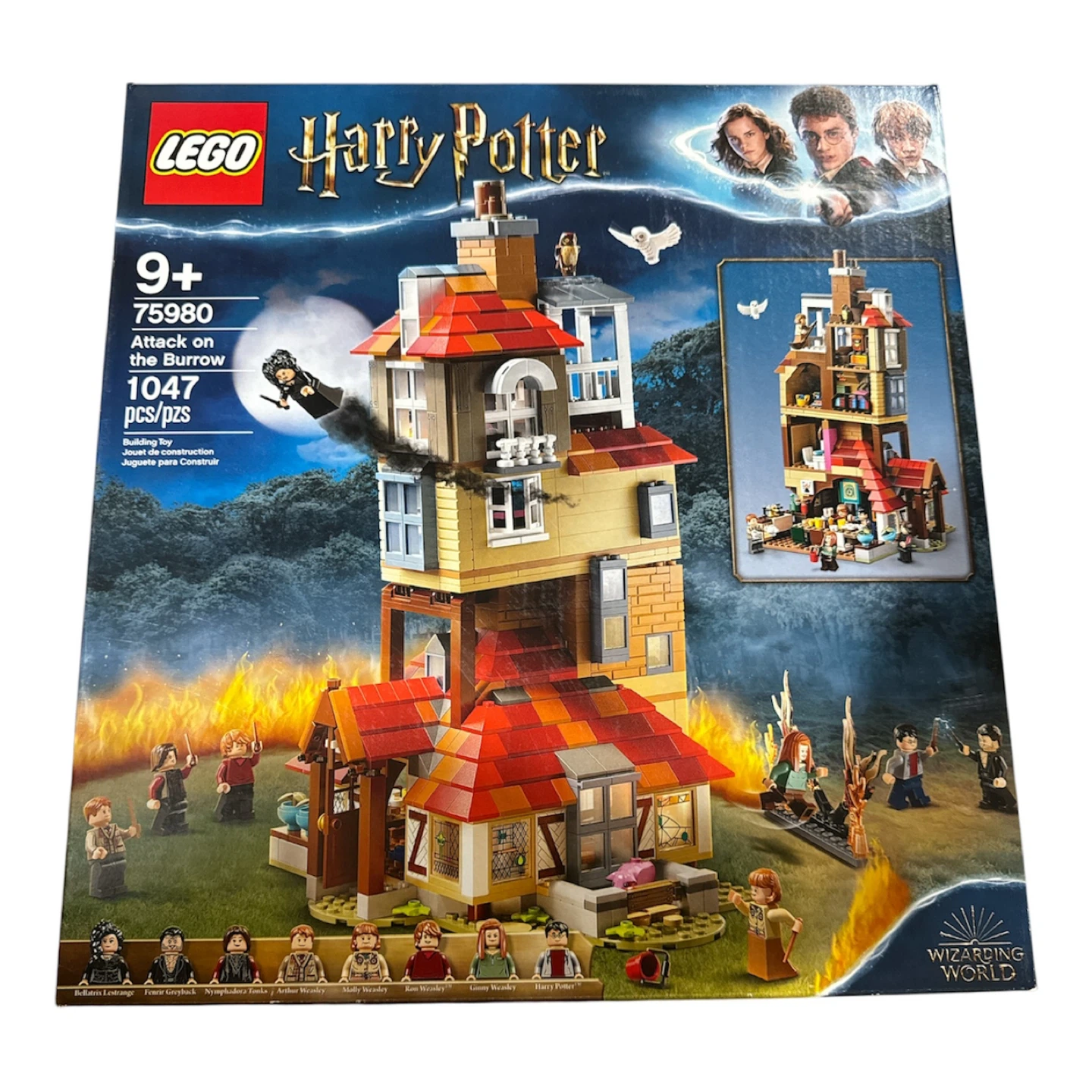 LEGO Harry Potter 75980 Attack on the Burrow Set