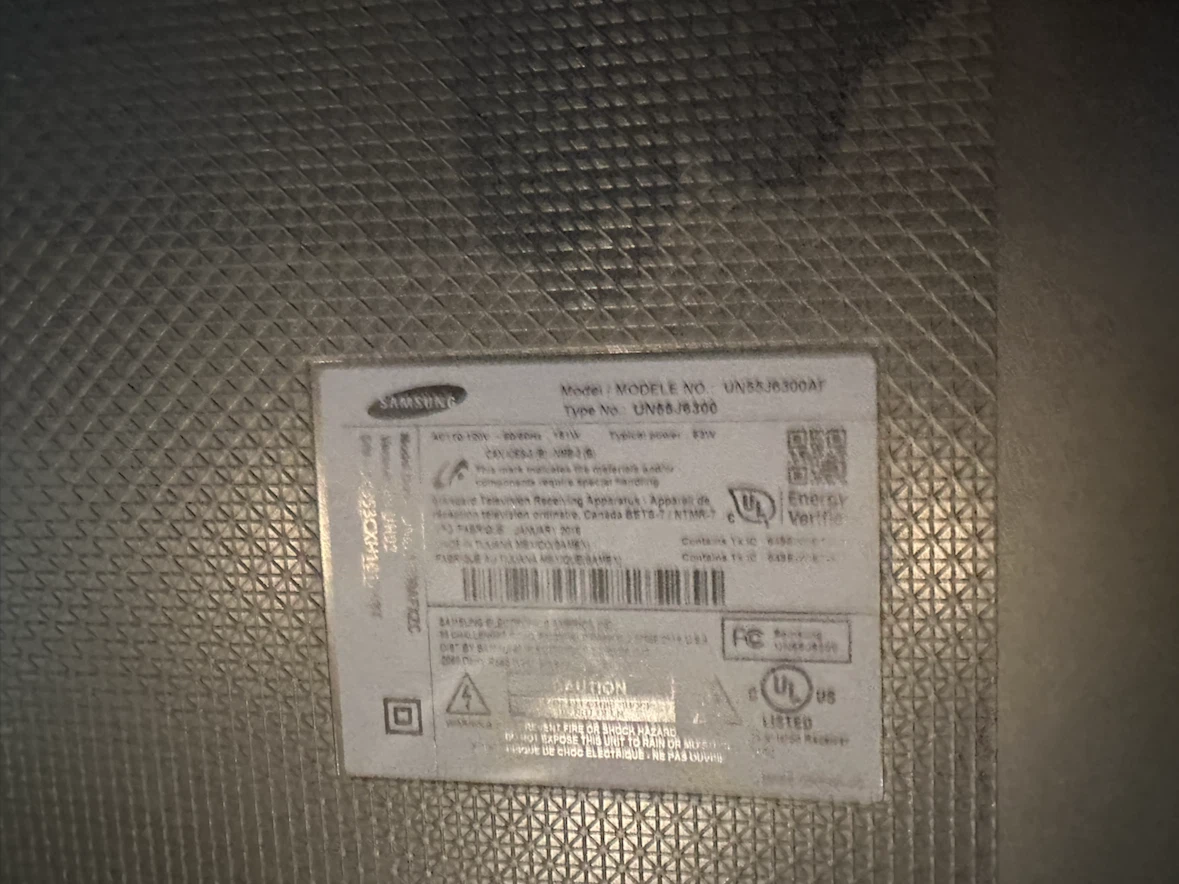 Samsung 55"  Smart LED TV. Model-UN55J6300. - photo 2