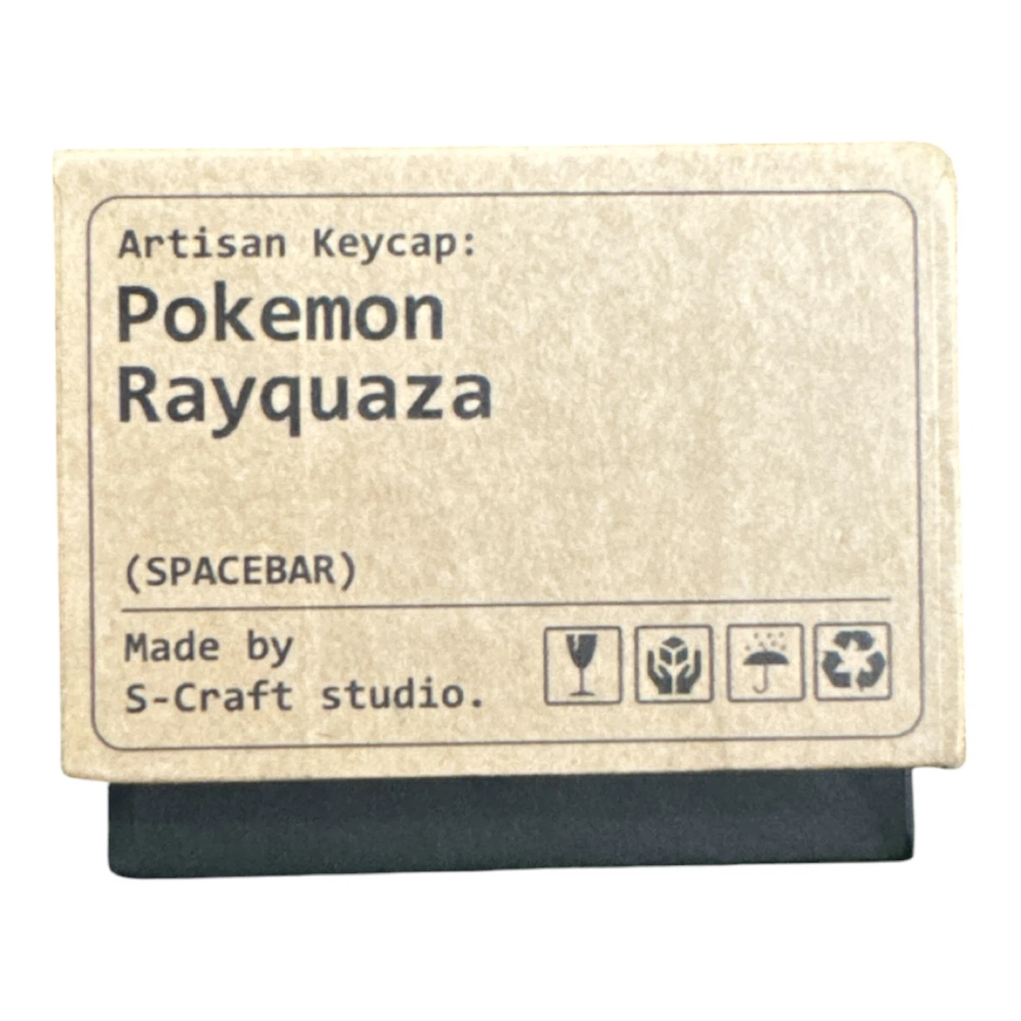 Artisan Keycap Pokemon Rayquaza Spacebar - photo 2