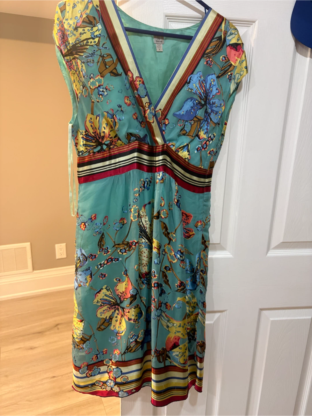 Tristan Floral Silk Blend Dress