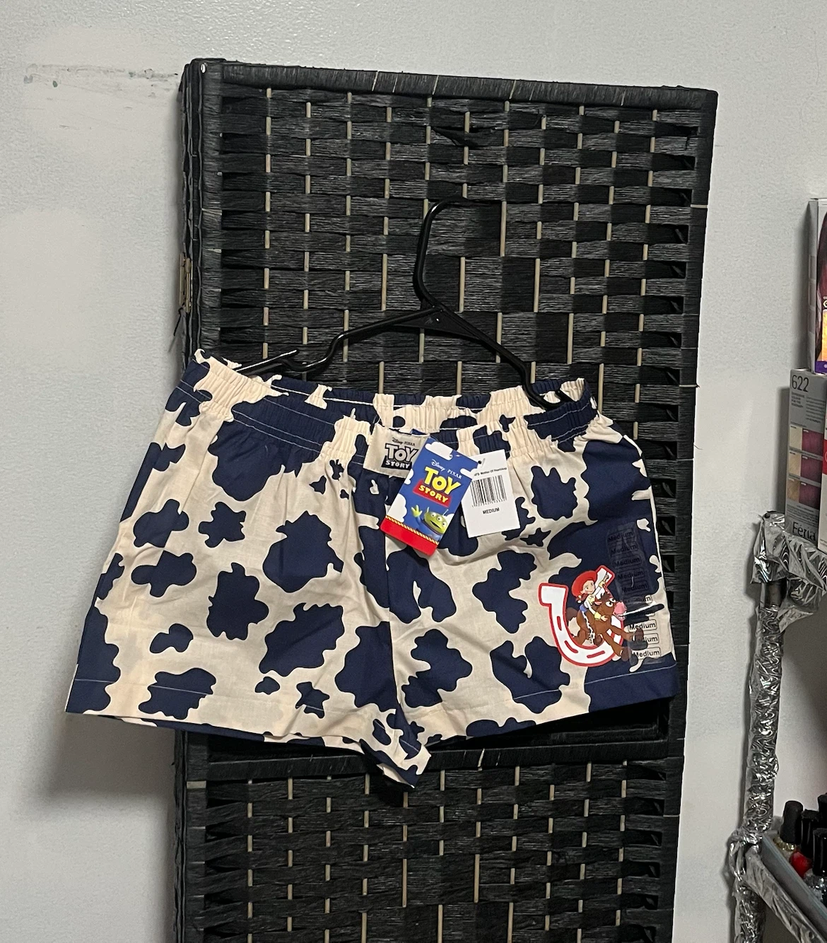 Toy Story Cow Print Boxer Shorts Medium - photo 2