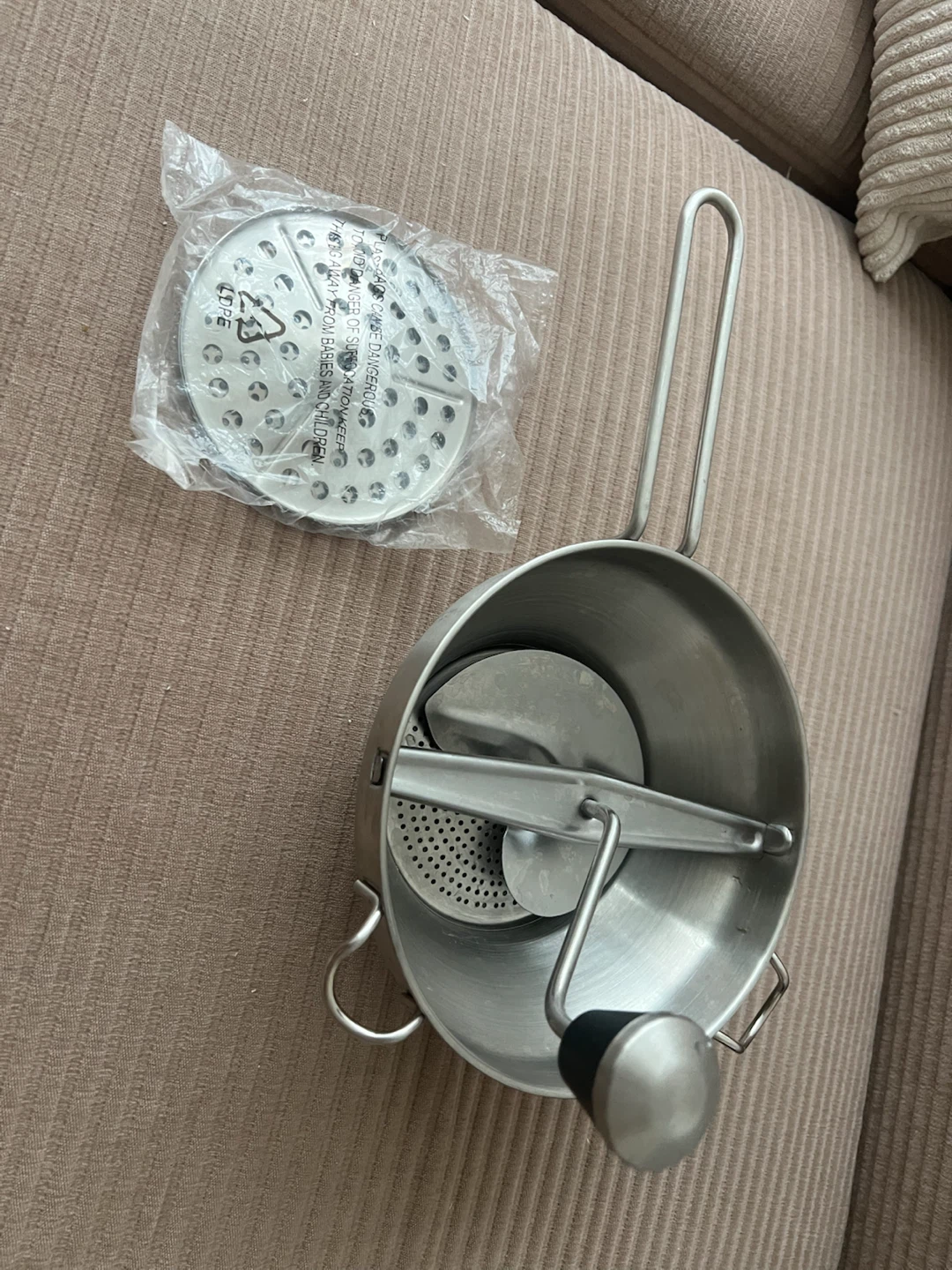 Stainless Steel Food Mill Strainer