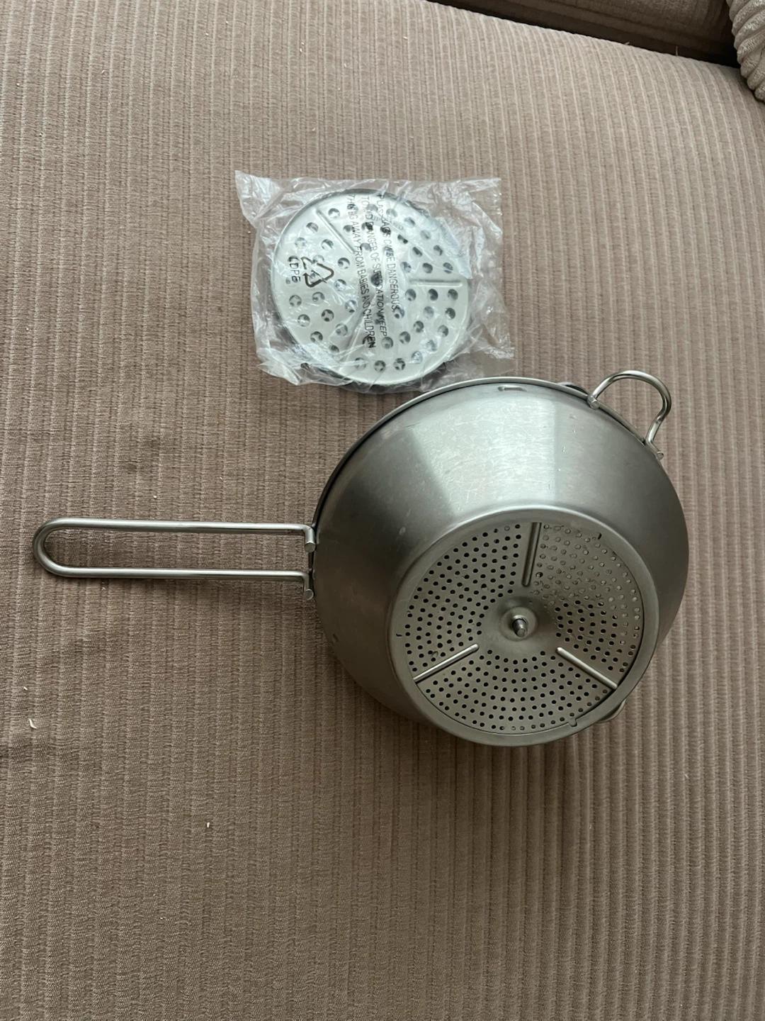 Stainless Steel Food Mill Strainer - photo 2