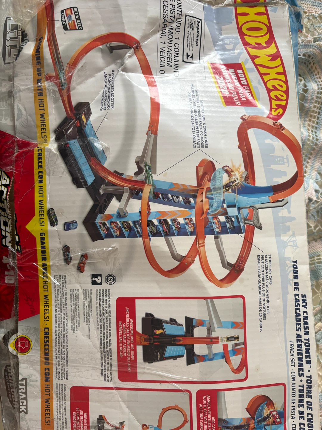 Hot Wheels Sky Crash Tower Track Set - photo 2