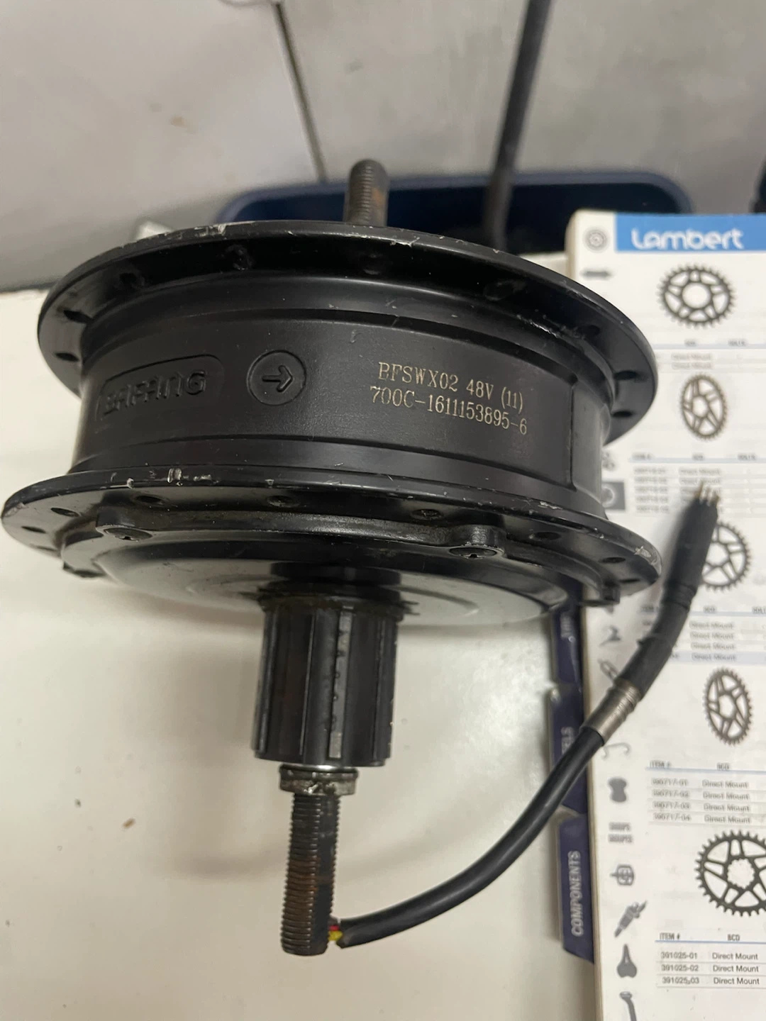 Bafang PPSWX02 48V E-bike Hub Motor - photo 2