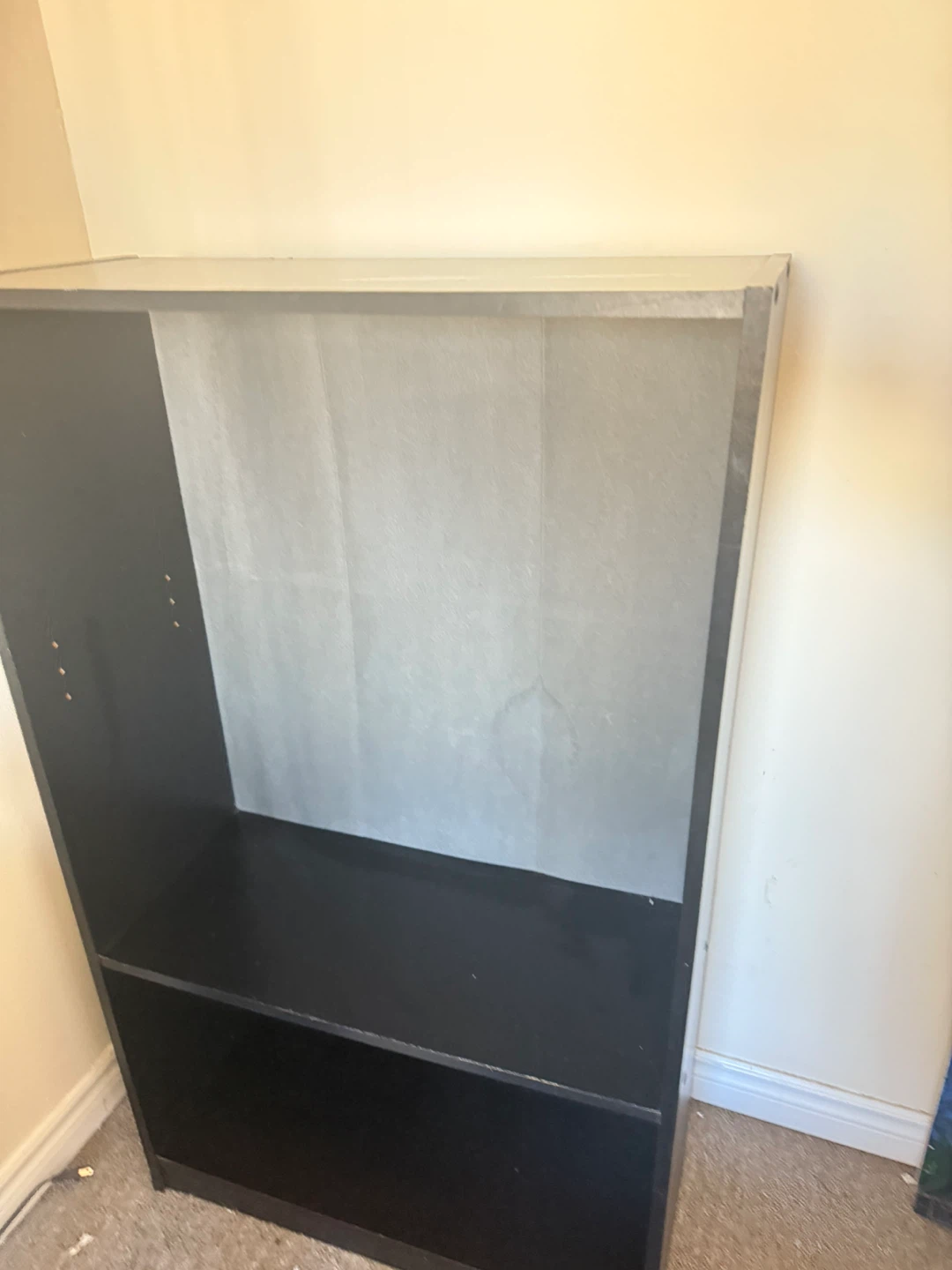 Moving Sale – Black Storage Shelf / Bookcase - photo 2