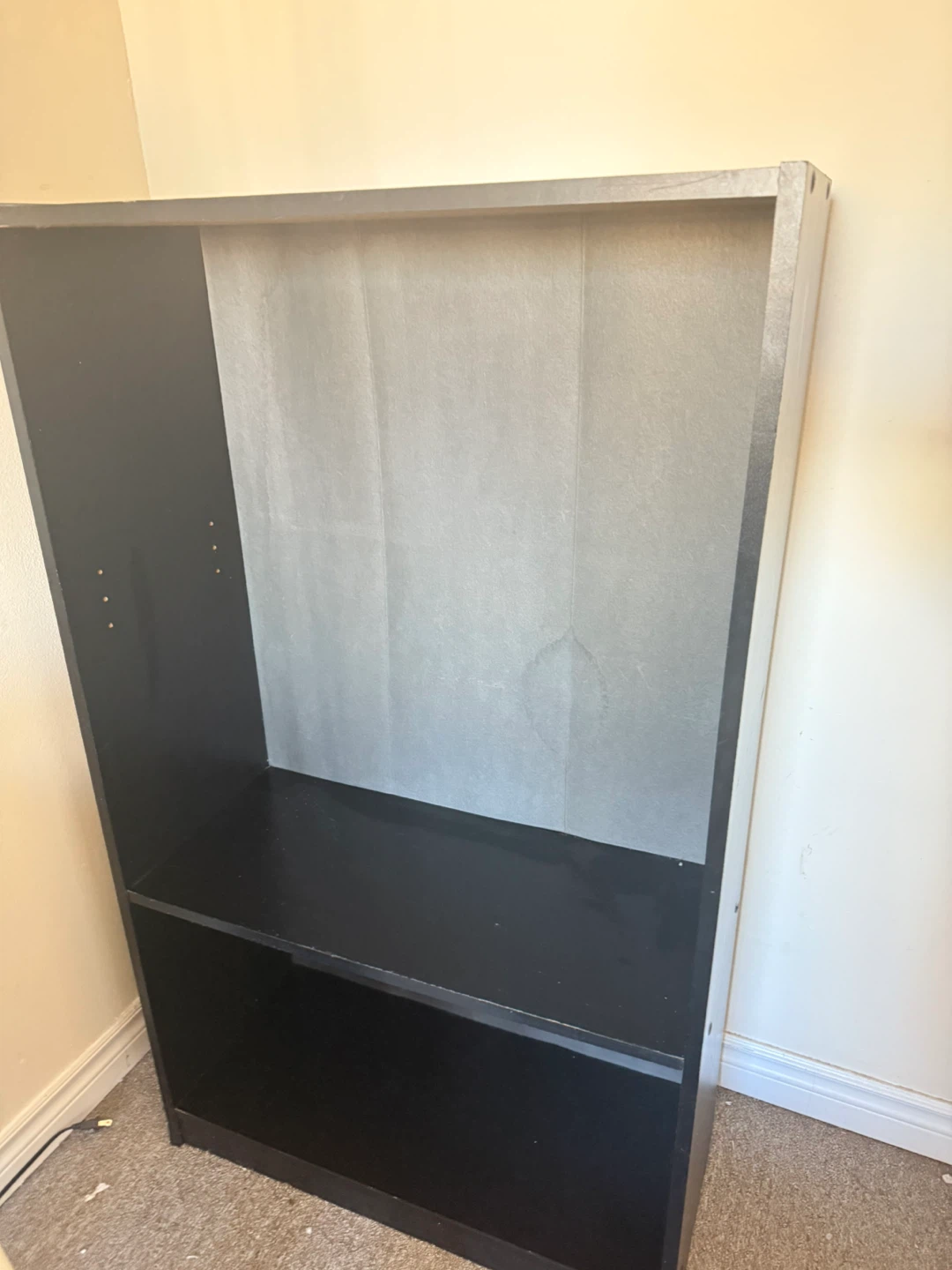 Moving Sale – Black Storage Shelf / Bookcase