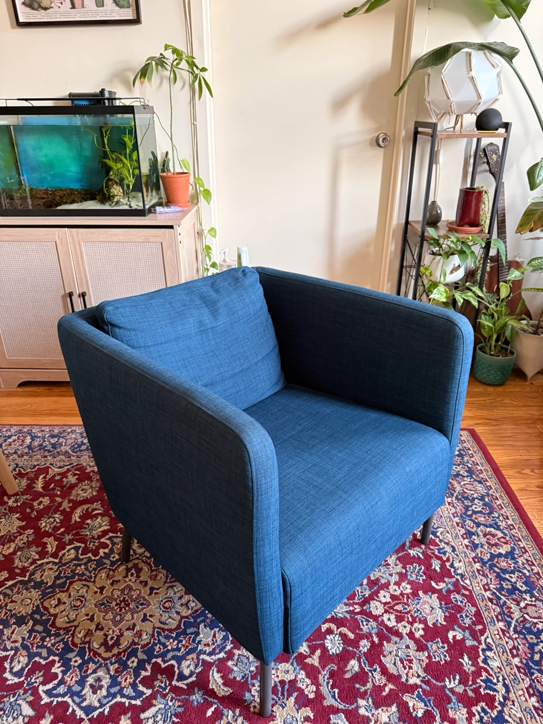 Blue Armchair
