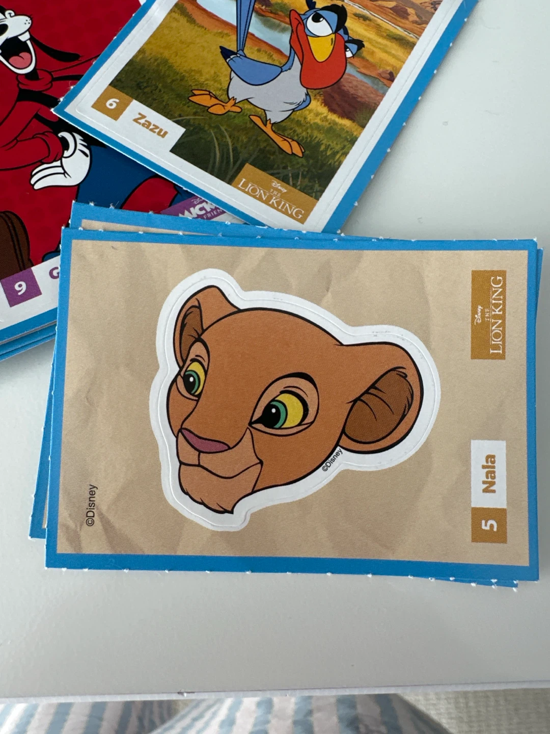 Disney Lion King & Mickey and Friends Trading Cards