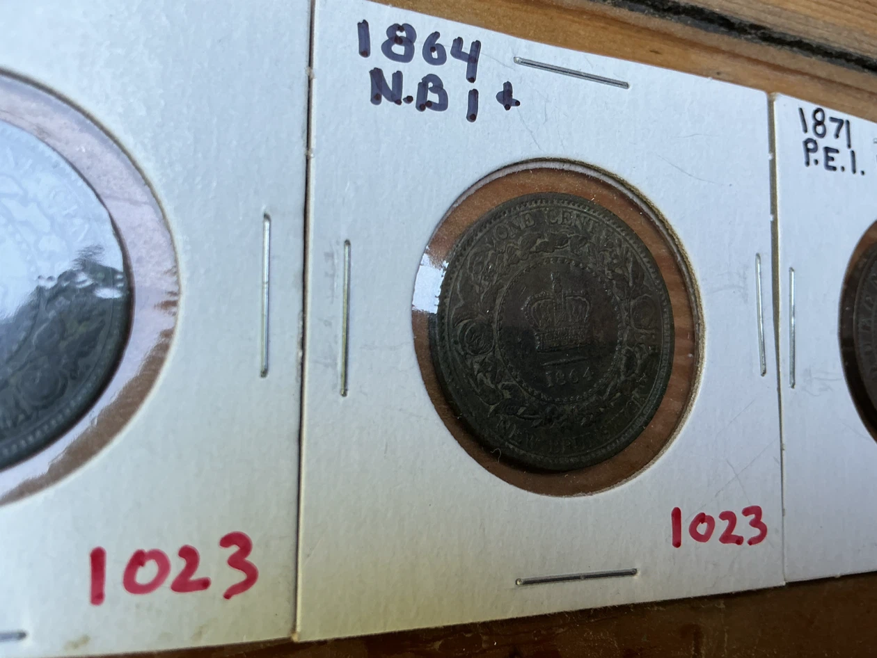 1859, 1861, 1864, 1871 & 1890 ONE CENT Collectible Coins - photo 4