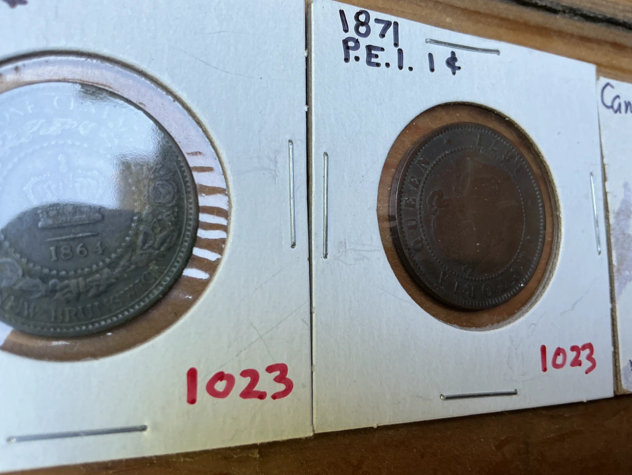 1859, 1861, 1864, 1871 & 1890 ONE CENT Collectible Coins - photo 5