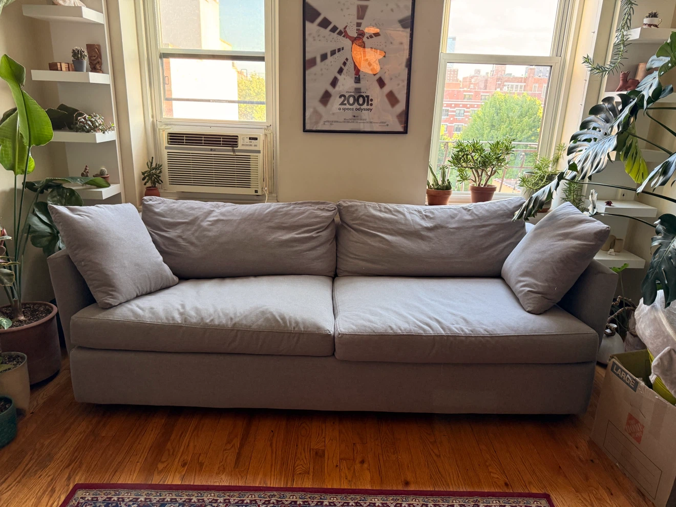 Grey West Elm Sofa - photo 2