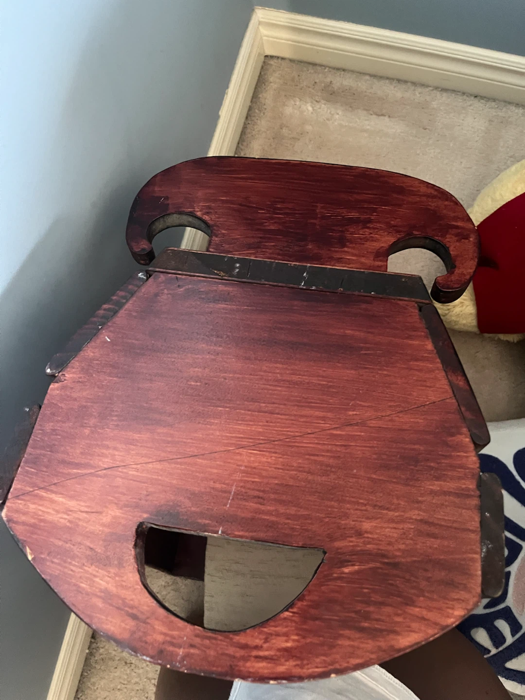 Wooden Sleigh Toy Box / Storage Basket - photo 3