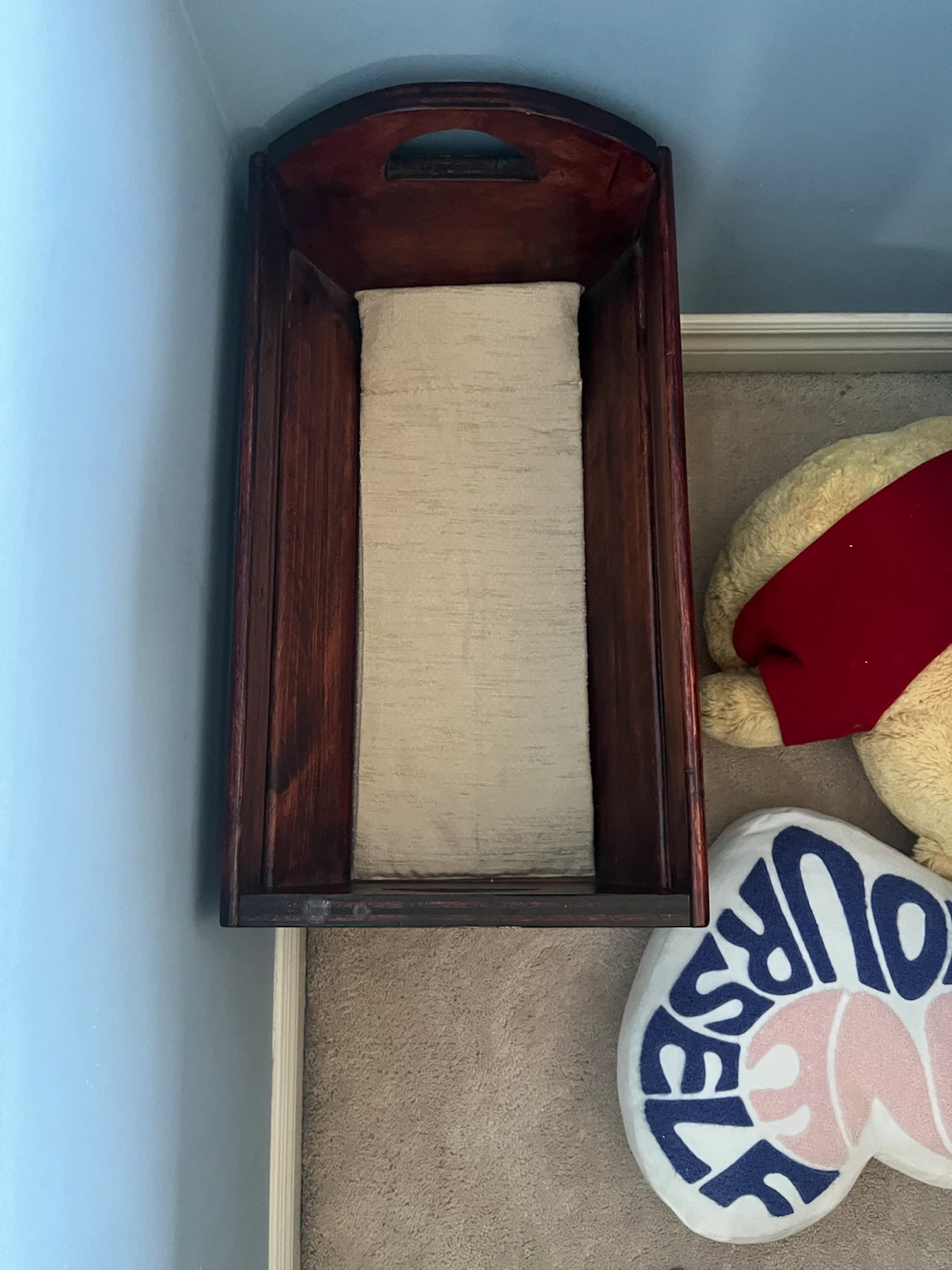 Wooden Sleigh Toy Box / Storage Basket - photo 5