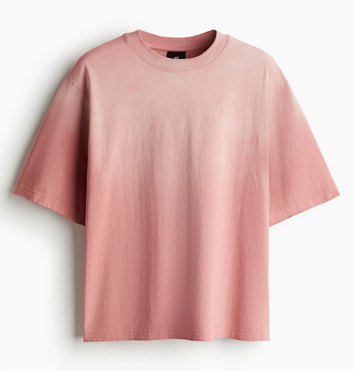 H&M pink oversized Tshirt