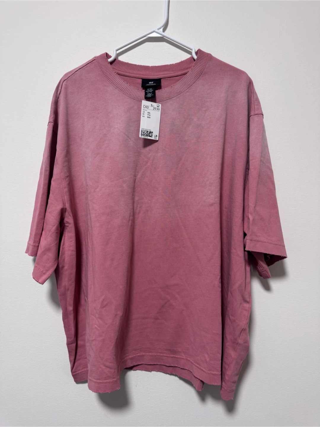 H&M pink oversized Tshirt - photo 2