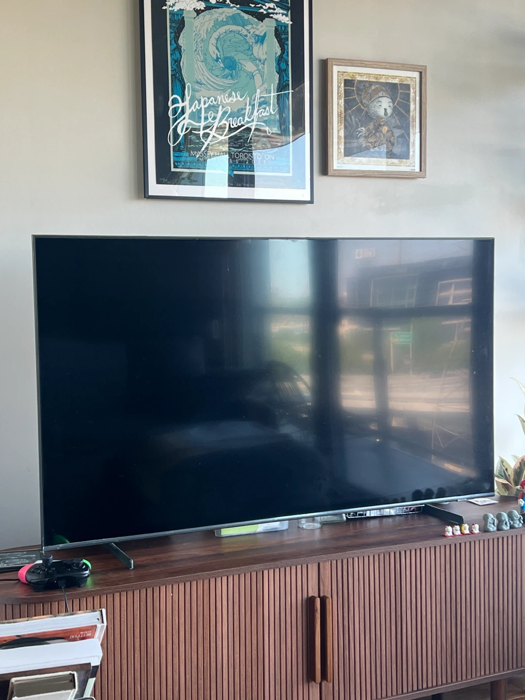 Samsung smart 4K 55” QLED Q60B Like New - photo 2