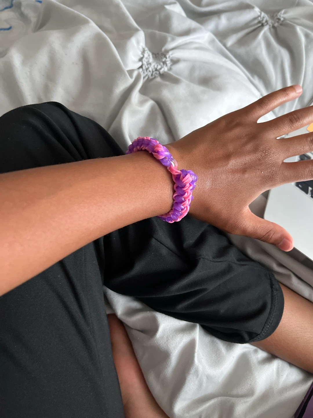 Pink and Purple Twice as Nice Bracelet