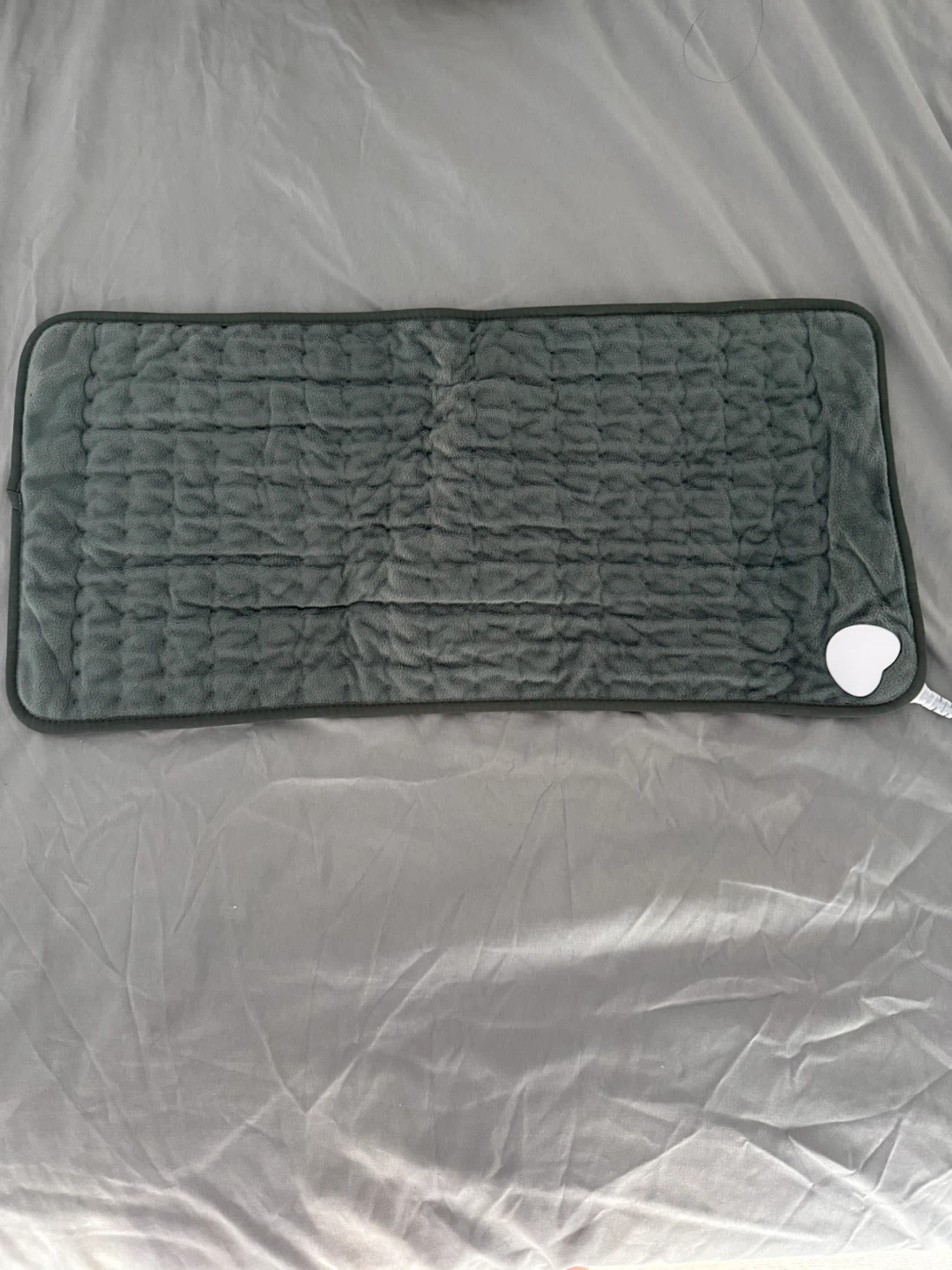 Grey Electric Heating Pad