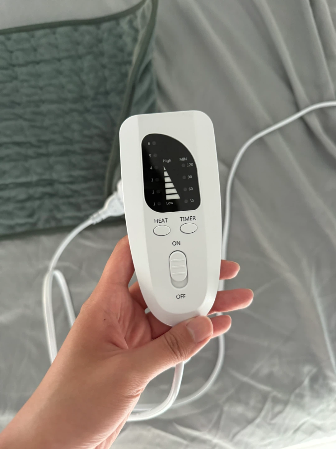 Grey Electric Heating Pad - photo 2
