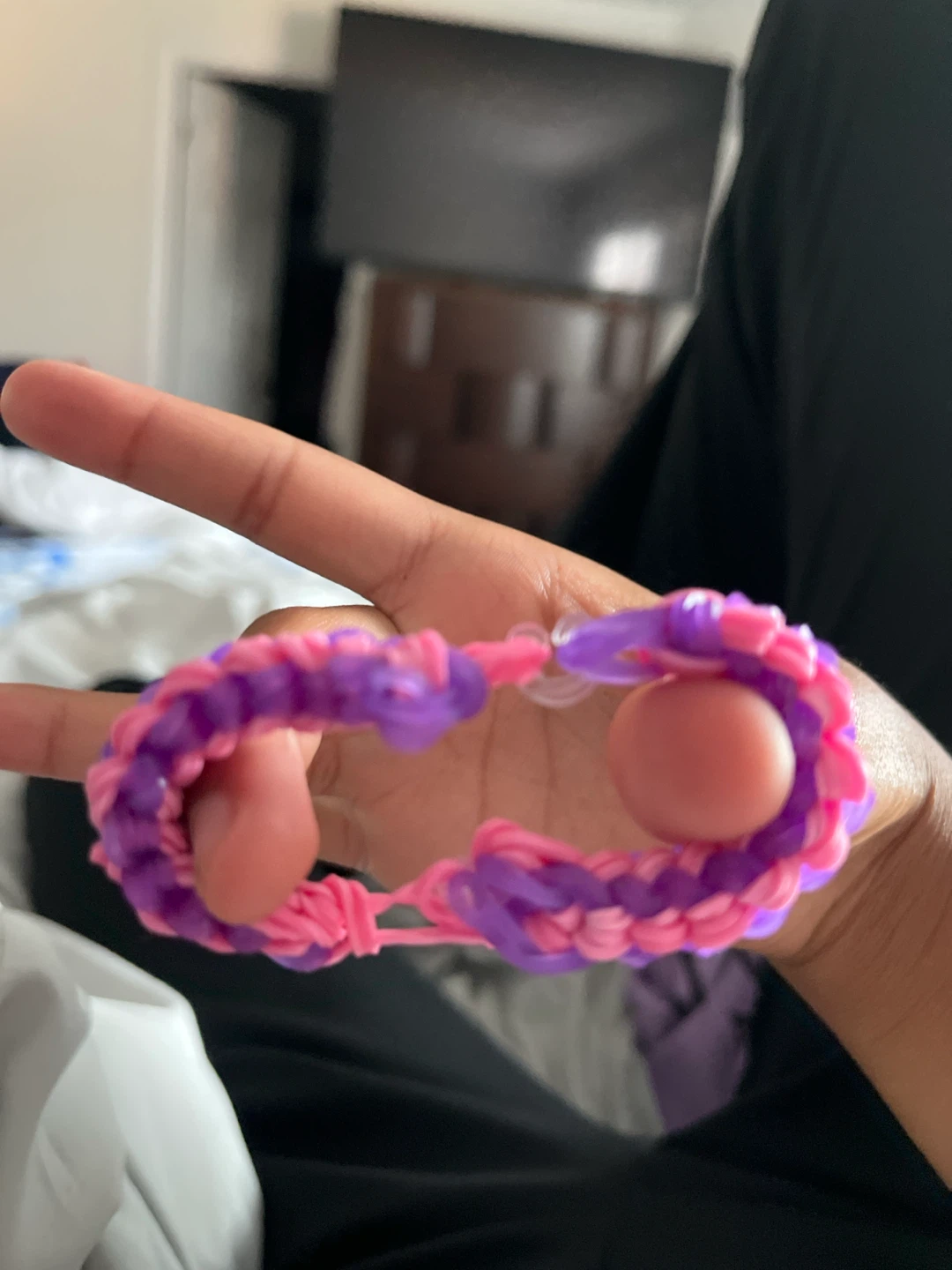Pink and Purple Twice as Nice Bracelet - photo 2