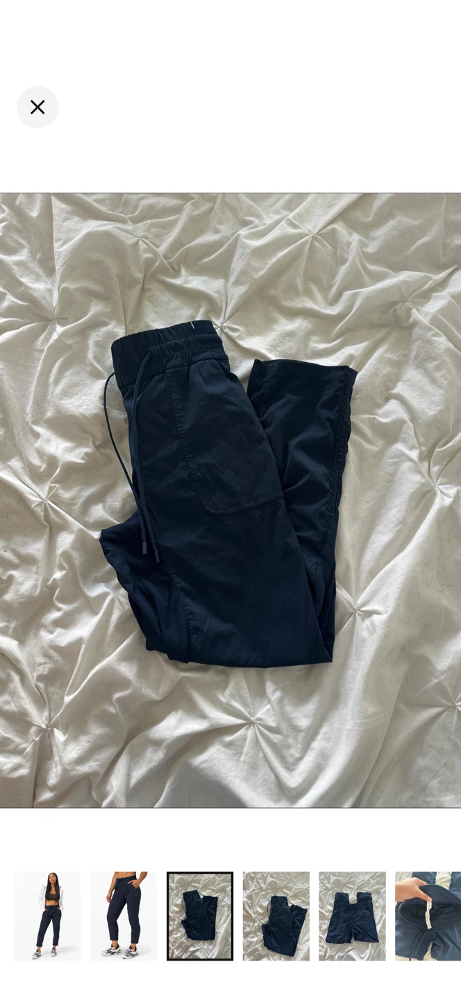 Lululemon Navy Cropped Street to Studio Pant - photo 2