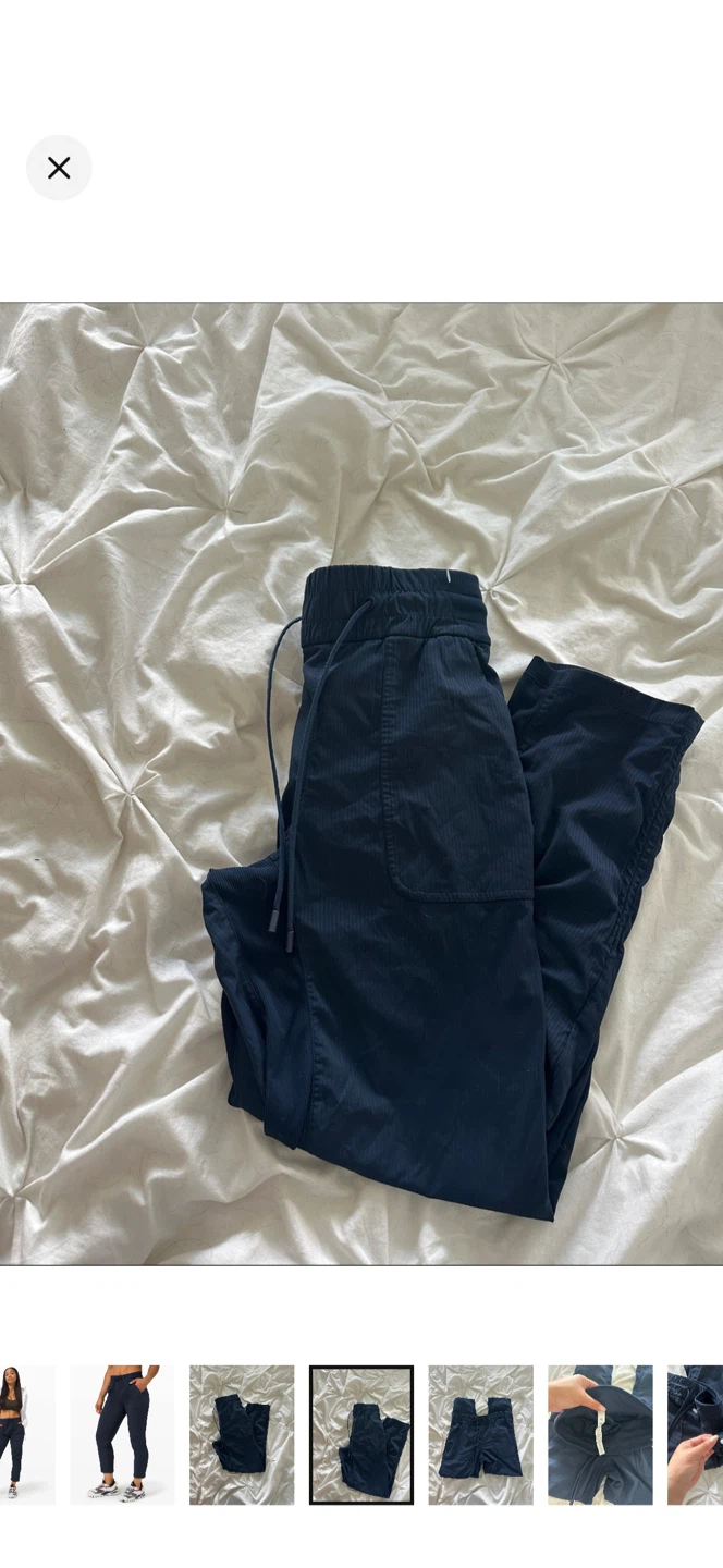 Lululemon Navy Cropped Street to Studio Pant - photo 3