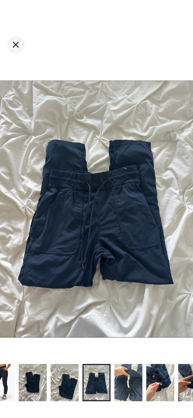 Lululemon Navy Cropped Street to Studio Pant - photo 4