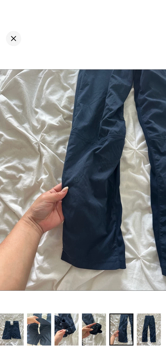 Lululemon Navy Cropped Street to Studio Pant - photo 5