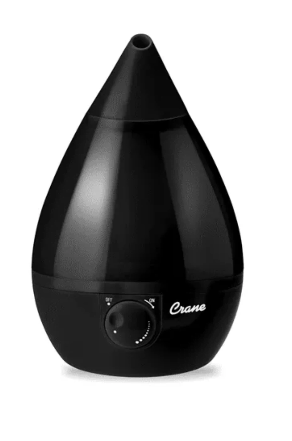 Crane Ultrasonic Cool Mist Air Humidifier - Black