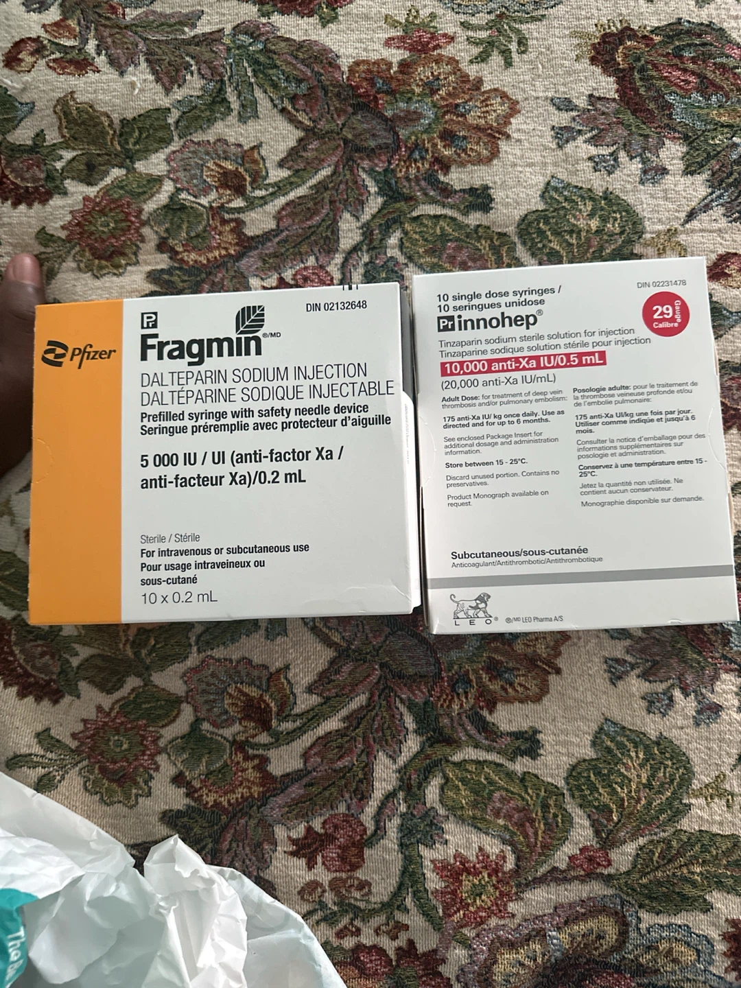 Fragmin Dalteparin Sodium Injection  Prefilled Syringes