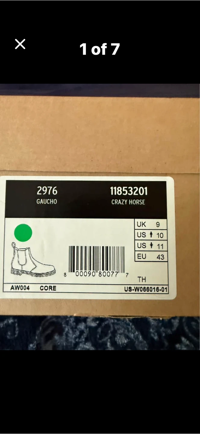 Dr. Martens 2976 Gaucho Chelsea Boots