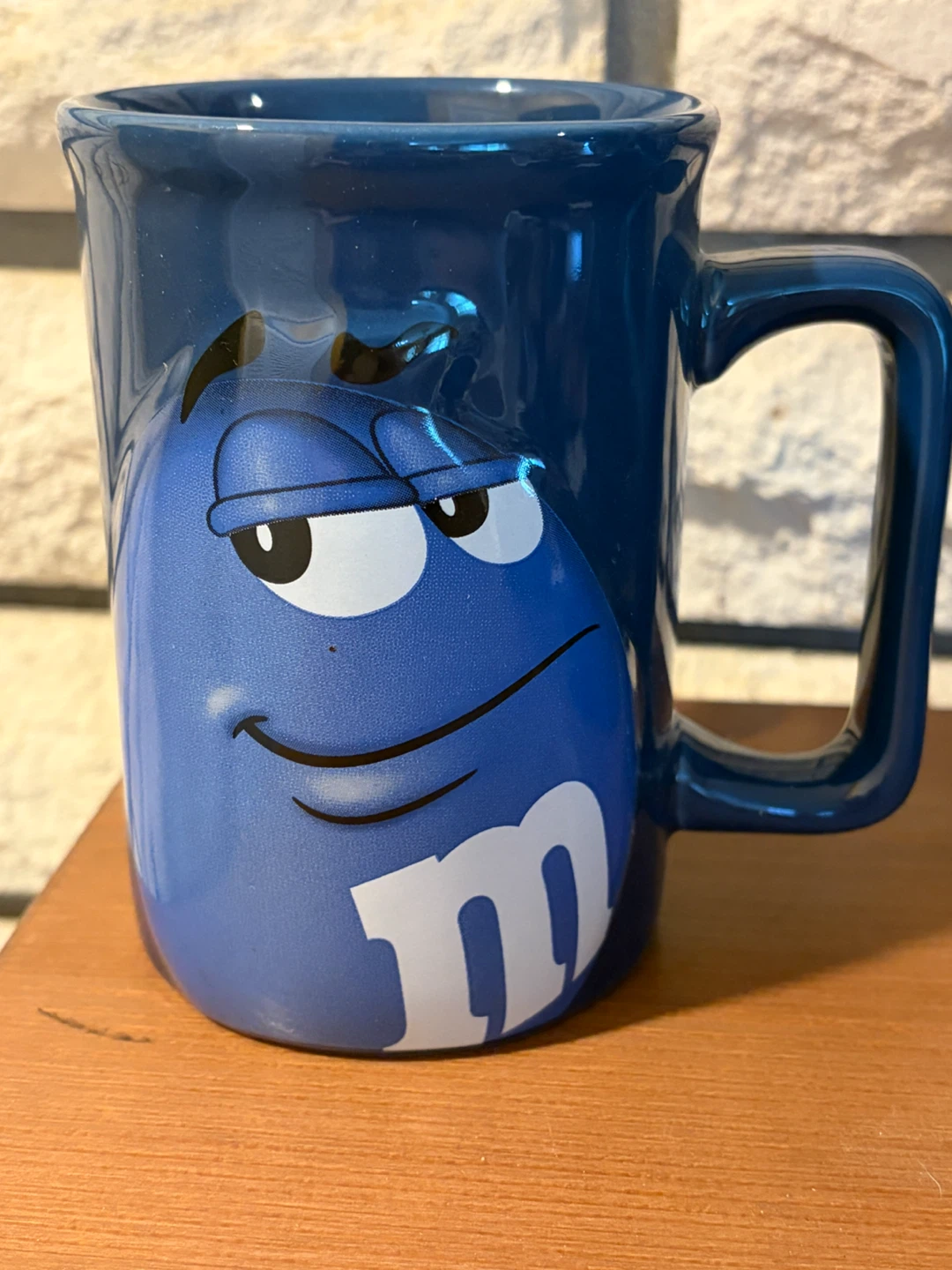 Blue M&M's Mug