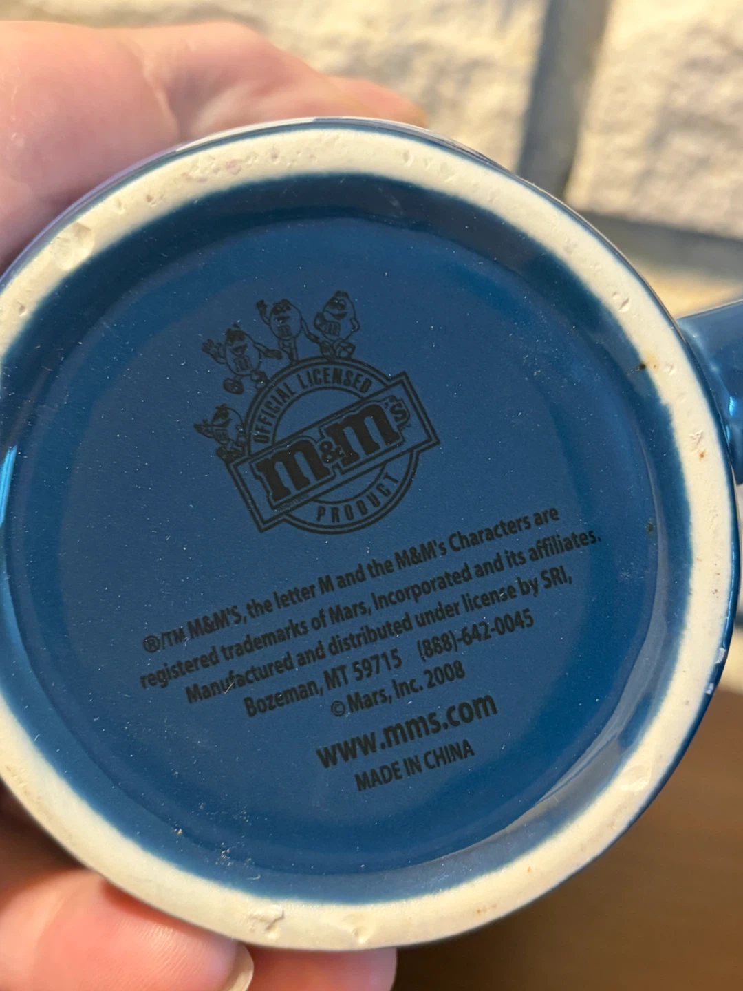 Blue M&M's Mug - photo 3