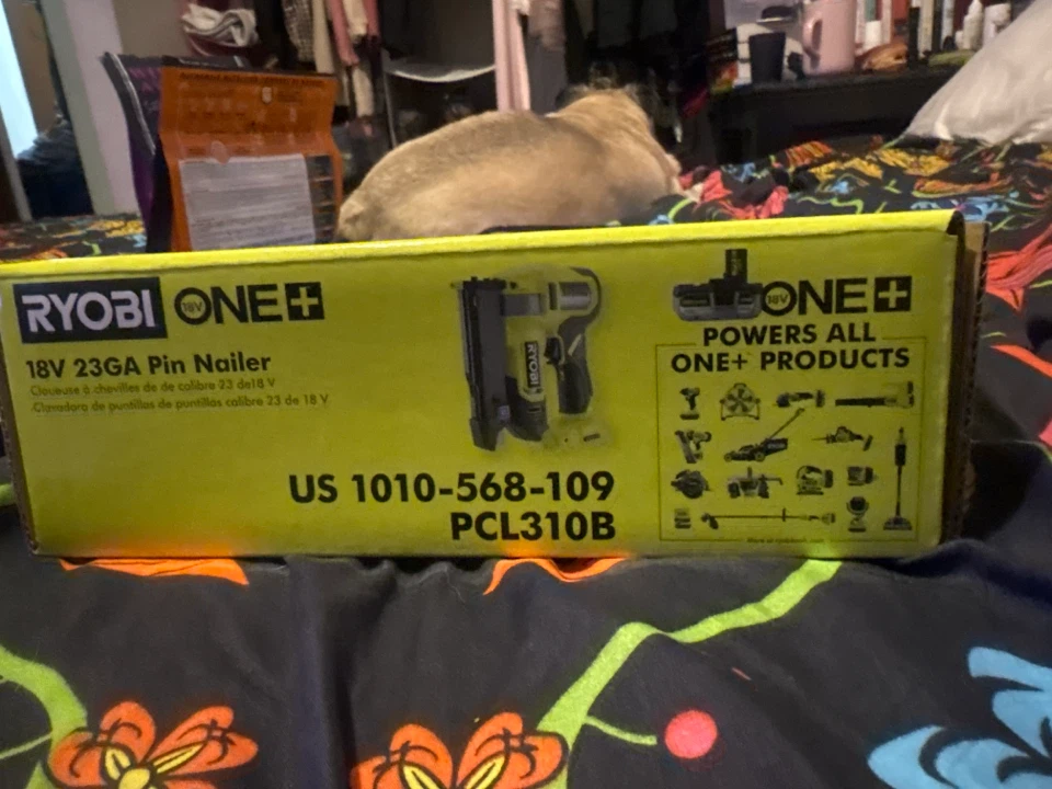 Ryobi ONE+ 18V Cordless AirStrike 23GA Pin Nailer - photo 2