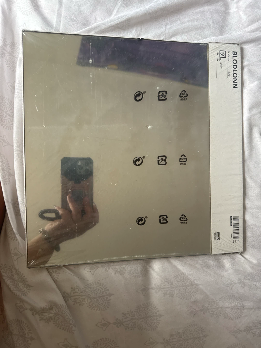 IKEA BLODLÖNN Mirror 12x12"