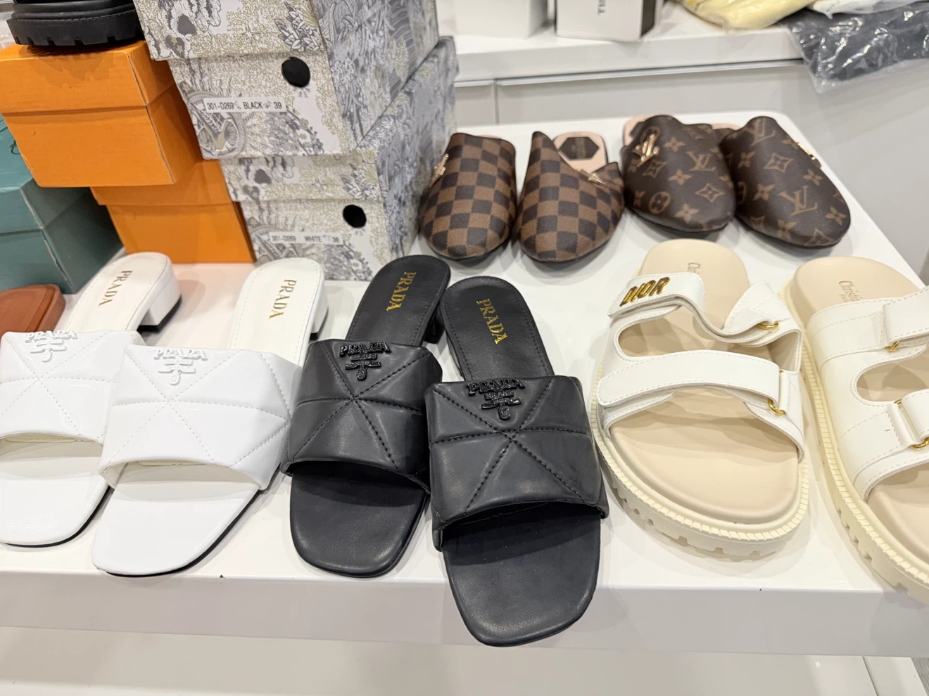 Fashion sandals- Beige - photo 2