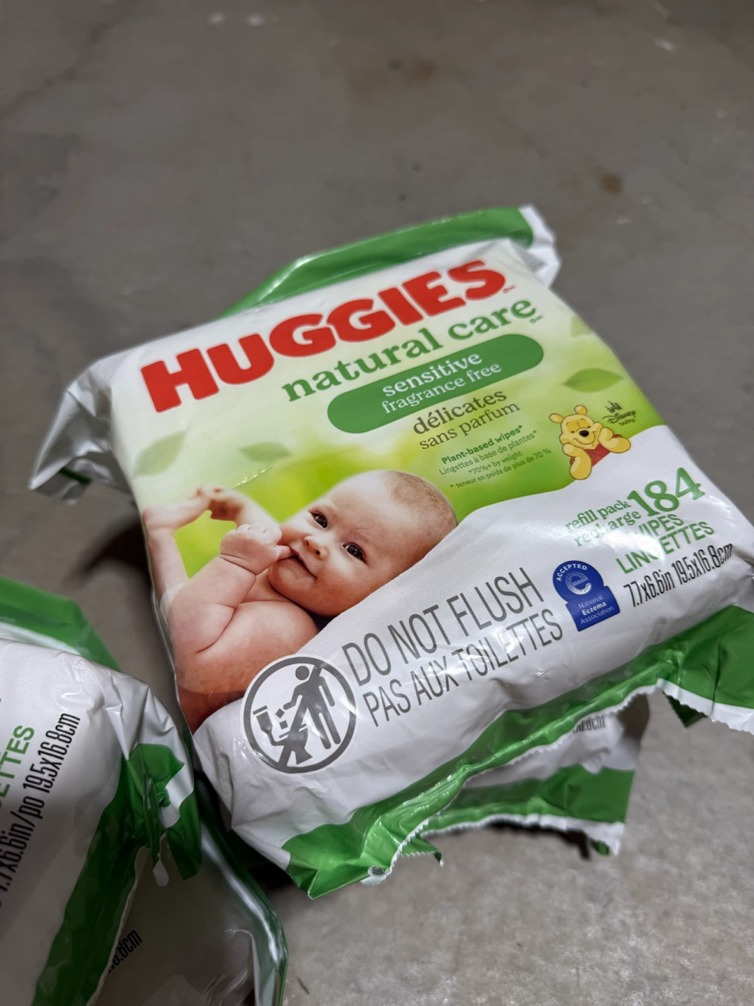 Huggies Natural Care Sensitive Wipes (184 Count)