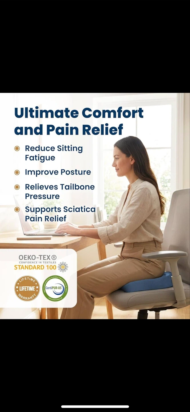 Everlasting Comfort Seat Cushion (#1 Amazon Bestseller) - photo 3