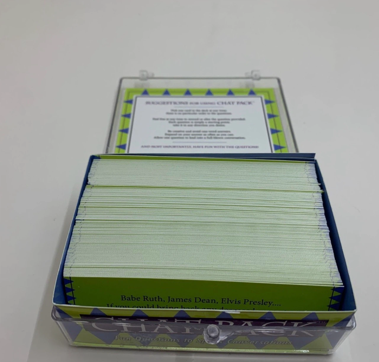 Chat Pack: Fun Questions to Spark Conversations (Cards) - photo 2