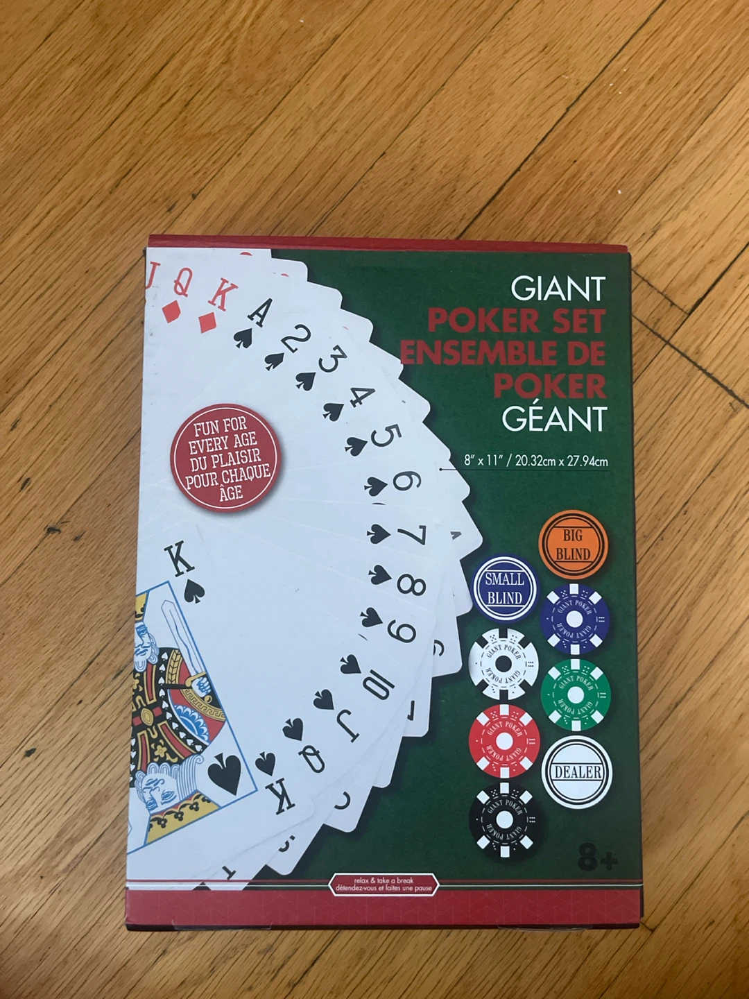 Giant Poker Set